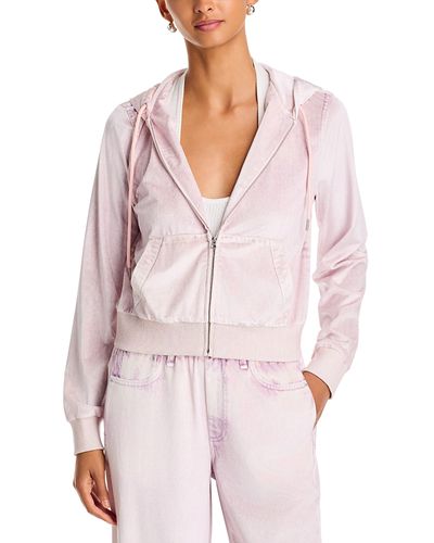 Rag & Bone rag & bone rb Miramar Velvet Zip Hoodie