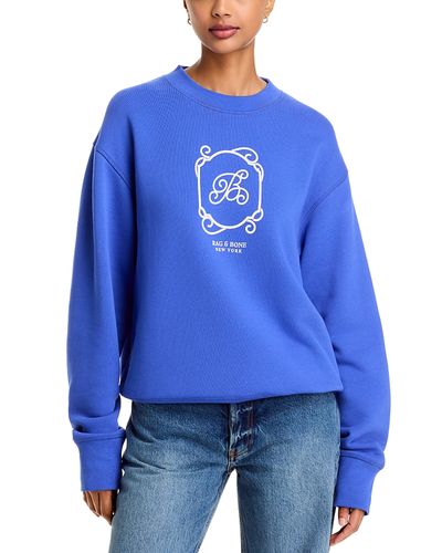 Rag & Bone rag & bone rb X Bloom Vintage Terry Oversized Sweatshirt