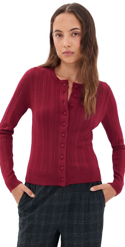 rag & bone rag & bone Rhodes Crew Cardigan Pmgt