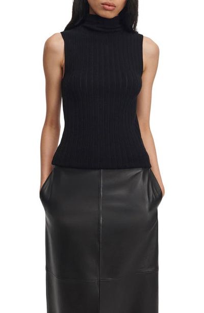 rag & bone rag & bone Rhodes Sleeveless Wool Turtleneck