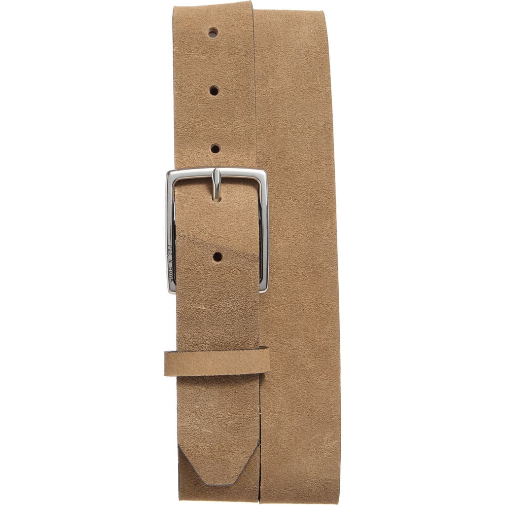 rag & bone rag & bone Rugged Genuine Suede Belt