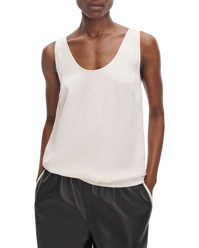 Rag & Bone rag & bone Rumi Satin Scoop Neck Tank