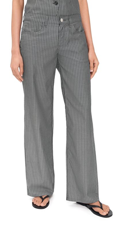 rag & bone rag & bone Saige Stripe Poplin Pants Salst