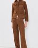 rag & bone rag & bone Saige Suede Pants Brown - 5