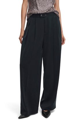 rag & bone rag & bone Shania High Waist Wide Leg Pleated Pants