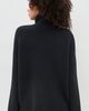 rag & bone rag & bone Sigrid Faux Suede Half Zip Sweater Black - 3