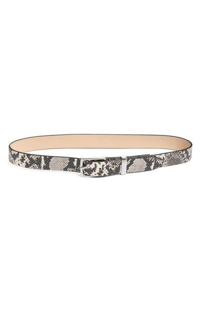 rag & bone rag & bone Snakeskin Embossed Belt