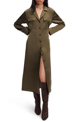 rag & bone rag & bone Sonny Silk Midi Shirtdress