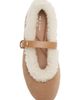 rag & bone rag & bone Spire Genuine Shearling Mary Jane Leather Flat - 5