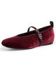 rag & bone rag & bone Spire Velvet Mary Janes Mlvlv - 1