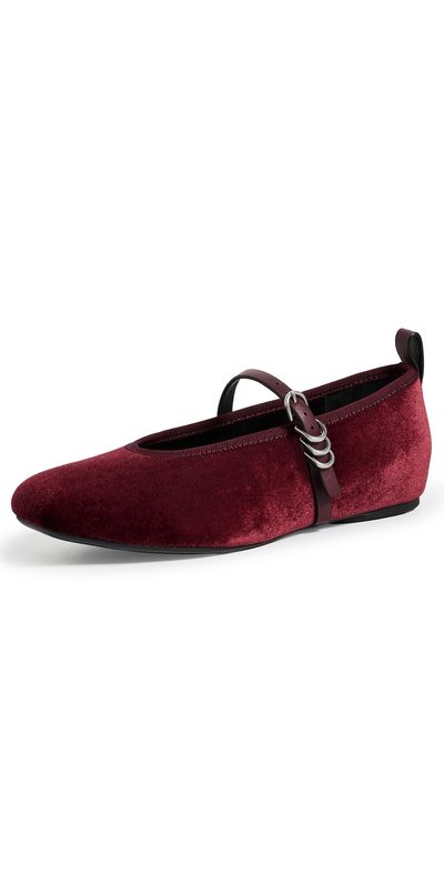 rag & bone rag & bone Spire Velvet Mary Janes Mlvlv