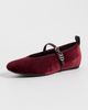 rag & bone rag & bone Spire Velvet Mary Janes Mlvlv - 2