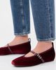rag & bone rag & bone Spire Velvet Mary Janes Mlvlv - 3