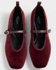 rag & bone rag & bone Spire Velvet Mary Janes Mlvlv - 5