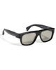 rag & bone rag & bone Square Acetate Sunglasses Shiny Black One - 1