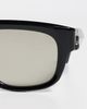 rag & bone rag & bone Square Acetate Sunglasses Shiny Black One - 5