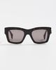 rag & bone rag & bone Square Acetate Sunglasses Shiny Milky Classic Tort One - 2