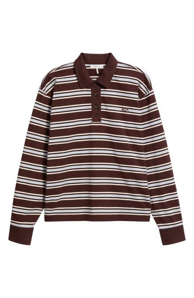 rag & bone rag & bone Stripe Cotton Rugby Shirt