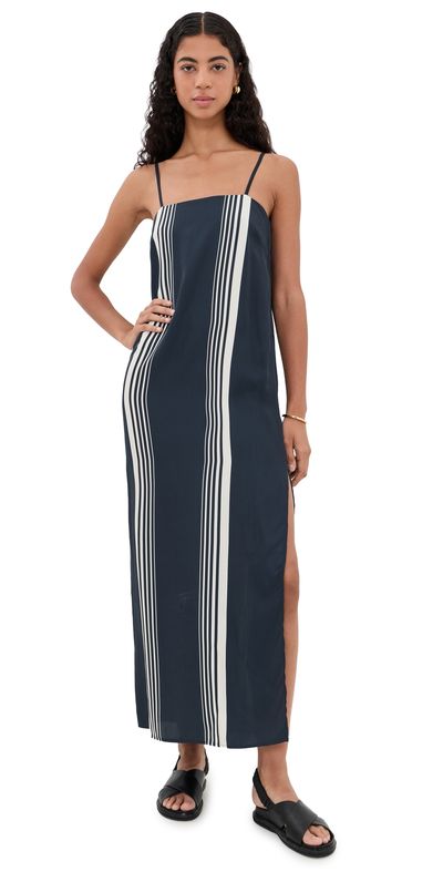 rag & bone rag & bone Suki Stripe Maxi Dress Salscarfpr