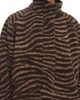 rag & bone rag & bone Sun Zebra Print High Pile Fleece Jacket - 4