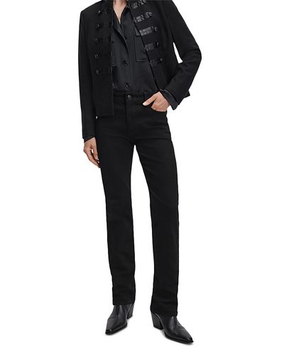 Rag & Bone rag & bone Sutton Full Slim Cigarette Jeans in Black