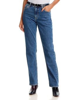 Rag & Bone rag & bone Sutton Mid Rise Slim Straight Cigarette Jeans in Montreal