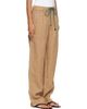 rag & bone rag & bone Tan Atlas Linen Lounge Pants - 2