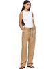 rag & bone rag & bone Tan Atlas Linen Lounge Pants - 4