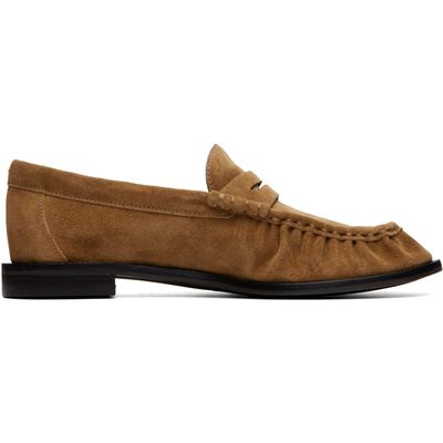 rag & bone rag & bone Tan Lexi Suede Loafers