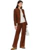 rag & bone rag & bone Tan Lexi Suede Loafers - 5