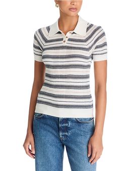 Rag & Bone rag & bone Teresa Knit Polo Top