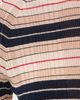 rag & bone rag & bone Teresa Silk Blend Stripe Crew Pullover NVYMT - 6