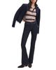 Rag & Bone rag & bone Teresa Striped Short Sleeve Cardigan - 2