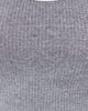 rag & bone rag & bone The Essential Rib Contrast Wide String Tank Top Heather Grey - 6