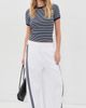 rag & bone rag & bone The Essential Rib Stripe Crew Tee NVYMT - 5