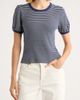 rag & bone rag & bone The Essential Rib Striped Tee - 1