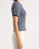 rag & bone rag & bone The Essential Rib Striped Tee - 3