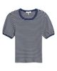 rag & bone rag & bone The Essential Rib Striped Tee - 5