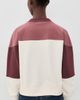 rag & bone rag & bone The Everyday Terry Seamed Sweatshirt Dkredmt - 3