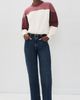 rag & bone rag & bone The Everyday Terry Seamed Sweatshirt Dkredmt - 5