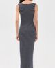 rag & bone rag & bone The Knit Tie Stripe Dress salmt - 3