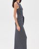 rag & bone rag & bone The Knit Tie Stripe Dress salmt - 4