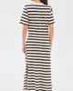 rag & bone rag & bone The Slub Stripe Tee Midi Dress Cream Multi - 3