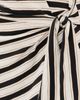 rag & bone rag & bone The Slub Stripe Tee Midi Dress Cream Multi - 6