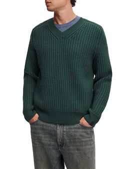 Rag & Bone rag & bone Theo Wool & Cashmere Knit Stripe Sweater