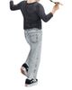 Rag & Bone Rag & Bone Unisex Mini rb Miramar Wide Leg Sweatpant Jeans - 3