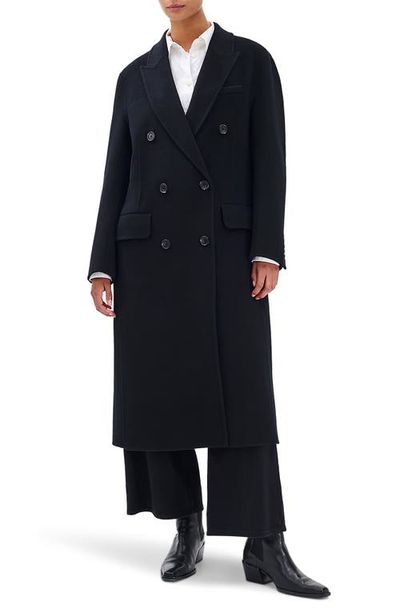 rag & bone rag & bone Vasso Double Breasted Wool Blend Coat