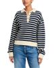 Rag & Bone rag & bone Vintage Terry Striped Polo Sweatshirt - 1