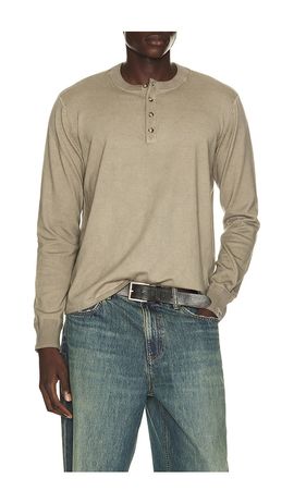 Rag & Bone Rag & Bone Washed Supima Henley
