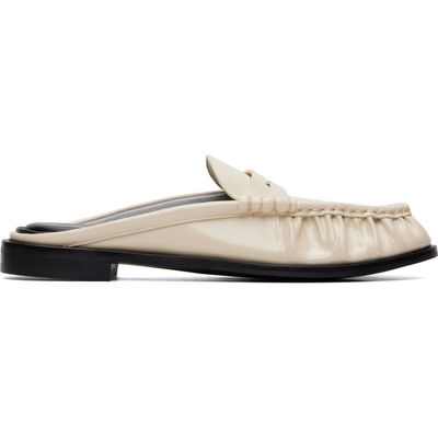 rag & bone rag & bone White Lexi Mule Slip-on Loafers